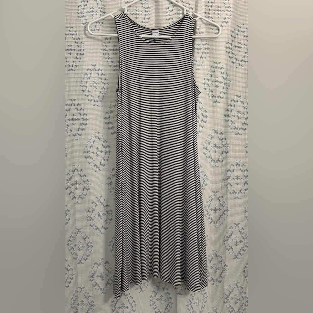 EUC - Classic Striped Old Navy A-line Dress